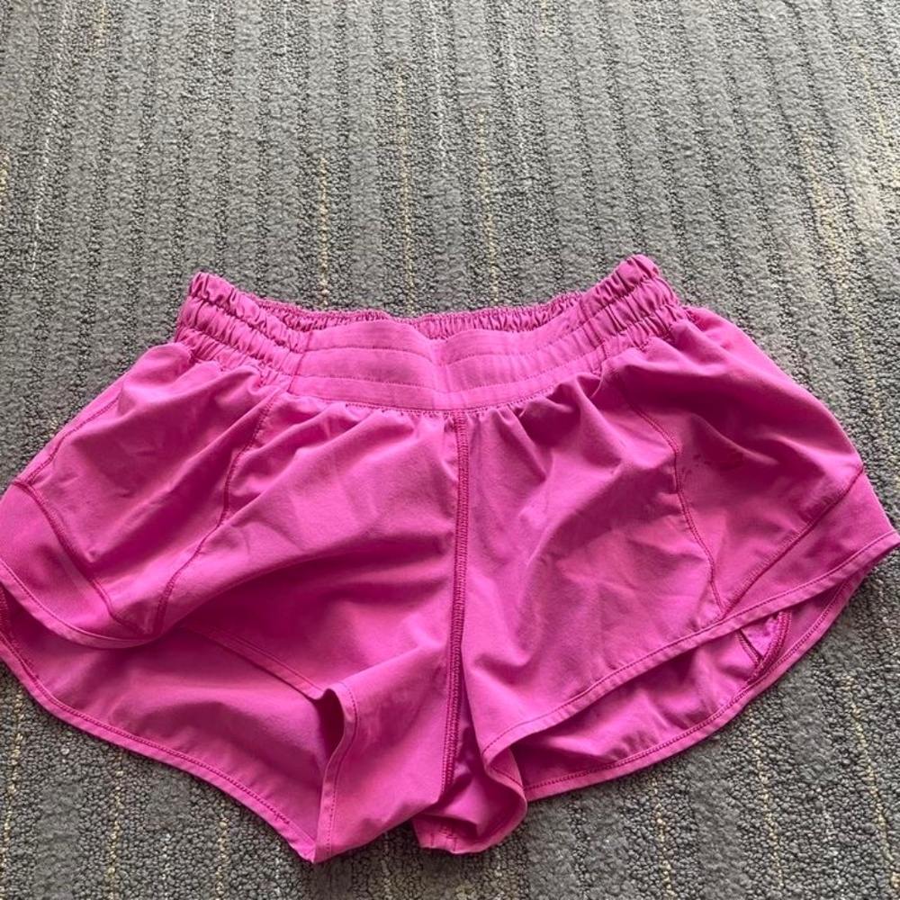 Sonic pink lululemon shorts size 2 2.5 inch inseam